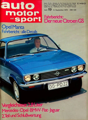 Auto Motor und Sport 19/1970