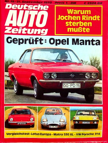 Autozeitung 19/1970