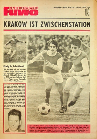 Fuwo Fussballwoche 19/1970