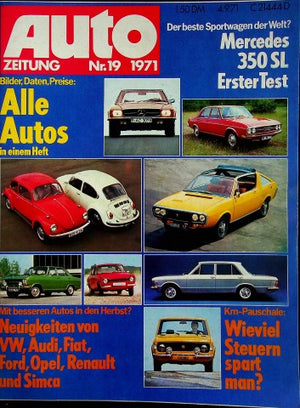 Autozeitung 19/1971
