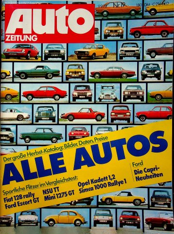 Autozeitung 19/1972