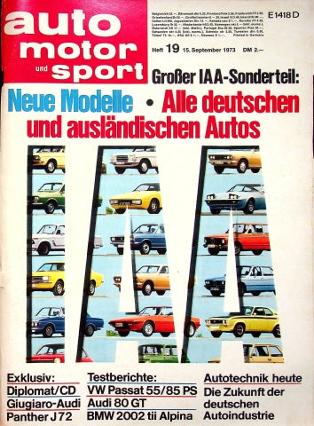 Auto Motor und Sport 19/1973