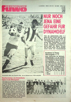 Fuwo Fussballwoche 19/1973