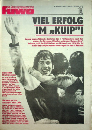 Fuwo Fussballwoche 19/1974