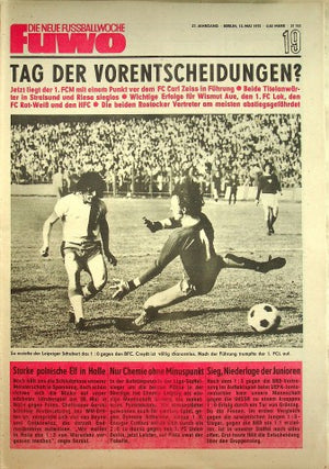 Fuwo Fussballwoche 19/1975