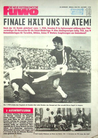 Fuwo Fussballwoche 19/1978