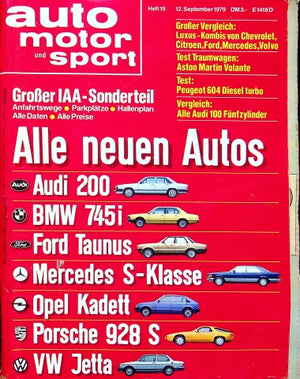 Auto Motor und Sport 19/1979