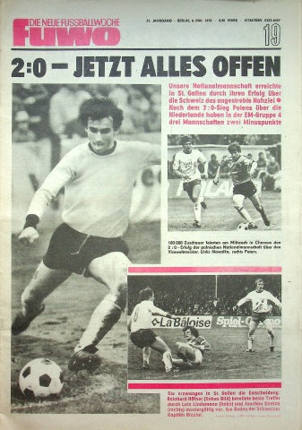 Fuwo Fussballwoche 19/1979