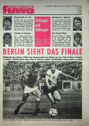 Fuwo Fussballwoche 19/1980