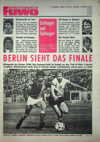 Fuwo Fussballwoche 19/1980