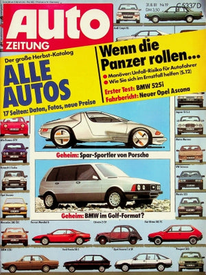 Autozeitung 19/1981