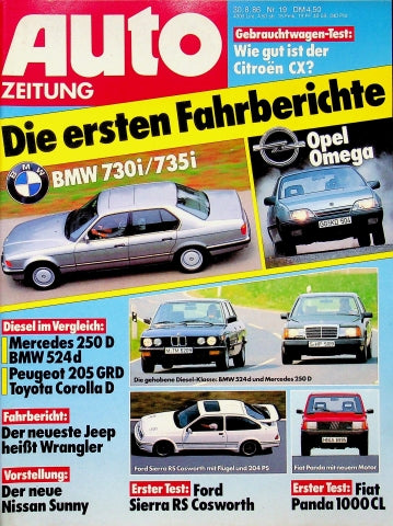 Autozeitung 19/1986