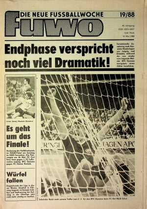 Fuwo Fussballwoche 19/1988
