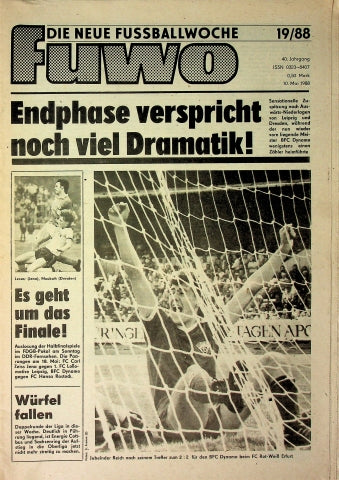 Fuwo Fussballwoche 19/1988