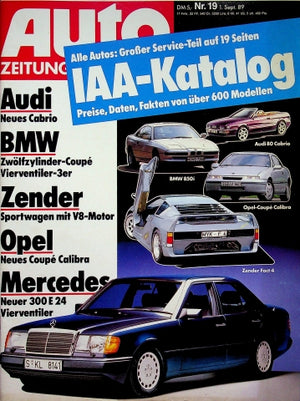Autozeitung 19/1989