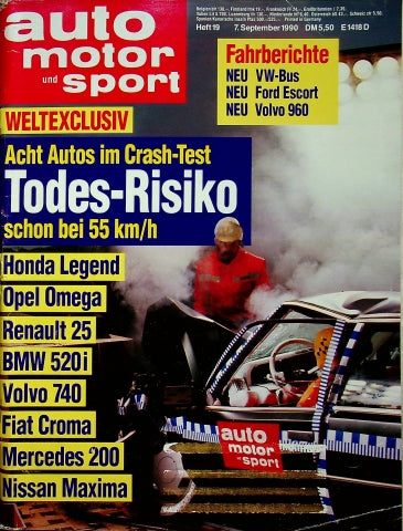 Auto Motor und Sport 19/1990
