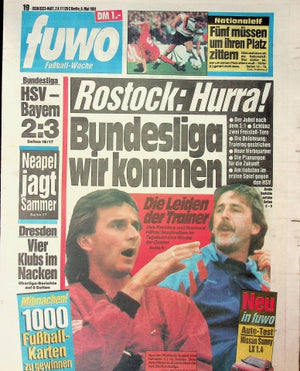 Fuwo Fussballwoche 19/1991