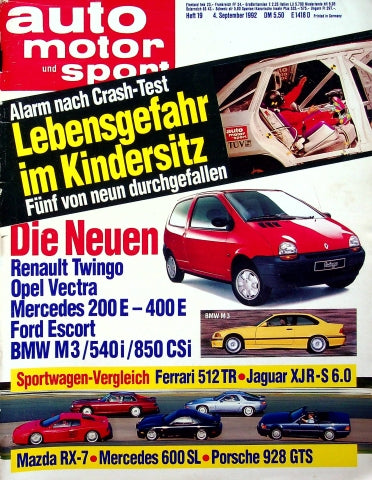 Auto Motor und Sport 19/1992
