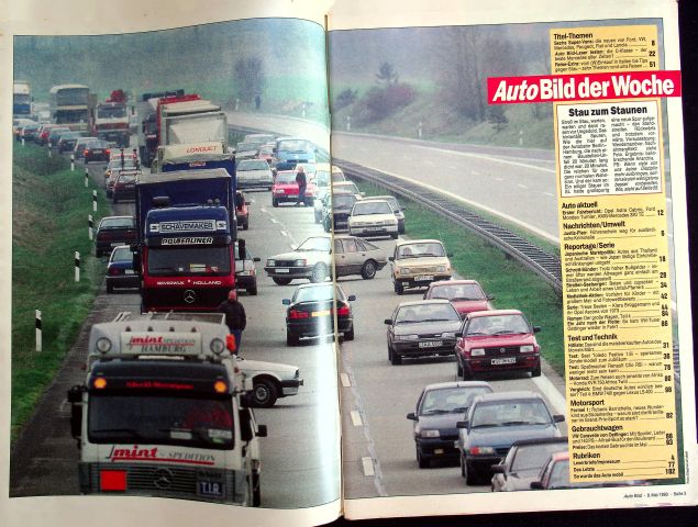 Inhaltsverzeichnis Auto Bild 19/1993