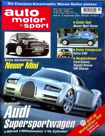 Auto Motor und Sport 19/2000