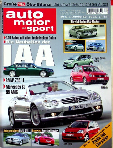 Auto Motor und Sport 19/2001
