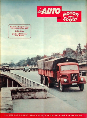 Auto Motor und Sport 20/1952