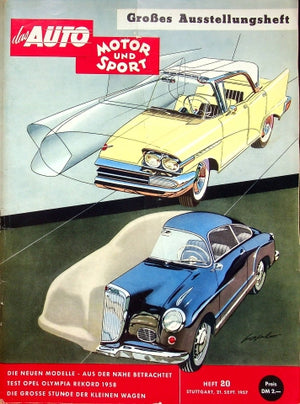 Auto Motor und Sport 20/1957