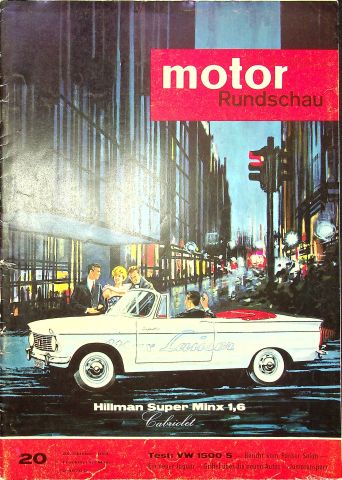 Motor Rundschau 20/1963