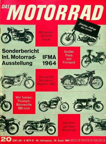 Motorrad 20/1964