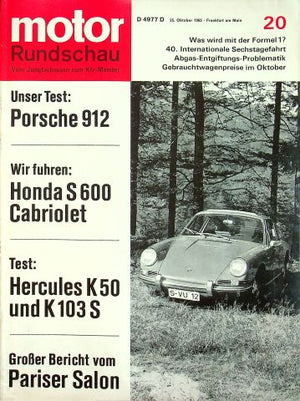 Motor Rundschau 20/1965