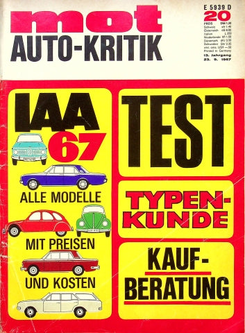 MOT 20/1967