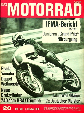 Motorrad 20/1968