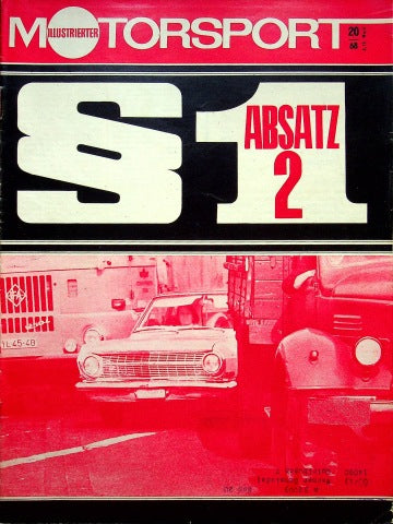Illustrierter Motorsport 20/1968