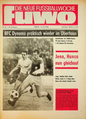 Fuwo Fussballwoche 20/1968