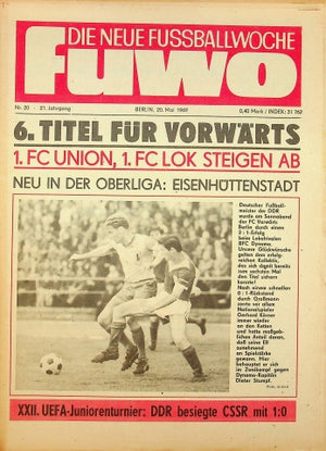Fuwo Fussballwoche 20/1969