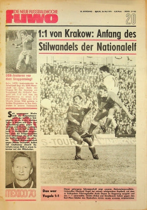 Fuwo Fussballwoche 20/1970