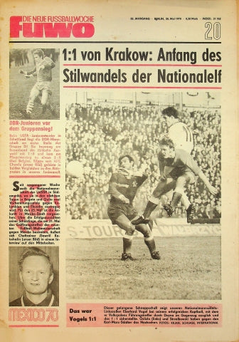 Fuwo Fussballwoche 20/1970