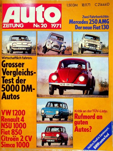 Autozeitung 20/1971