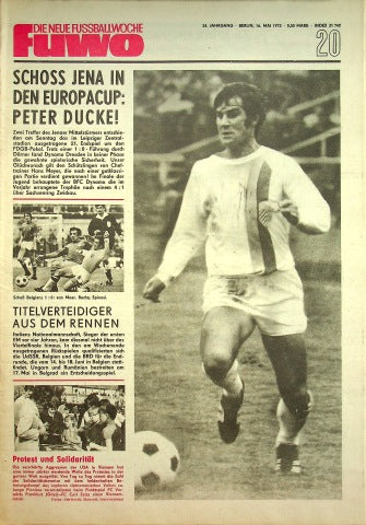 Fuwo Fussballwoche 20/1972