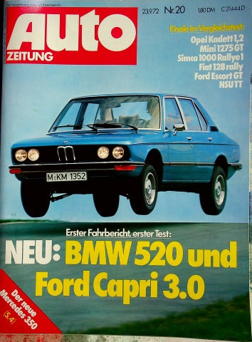 Autozeitung 20/1972