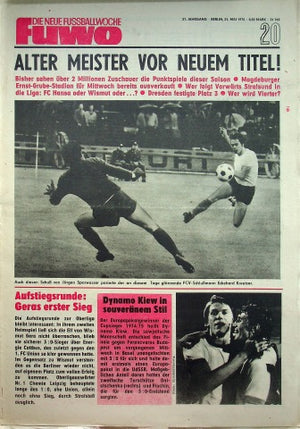 Fuwo Fussballwoche 20/1975