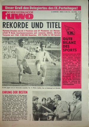 Fuwo Fussballwoche 20/1976