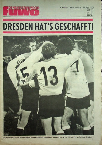 Fuwo Fussballwoche 20/1977