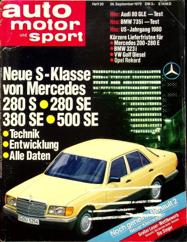 Auto Motor und Sport 20/1979