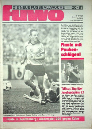 Fuwo Fussballwoche 20/1981