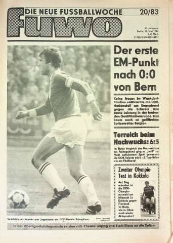 Fuwo Fussballwoche 20/1983