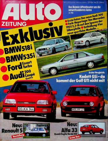 Autozeitung 20/1984