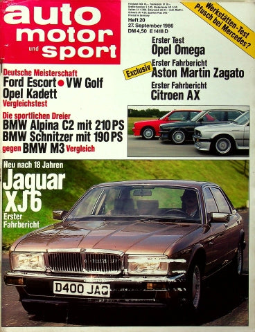 Auto Motor und Sport 20/1986