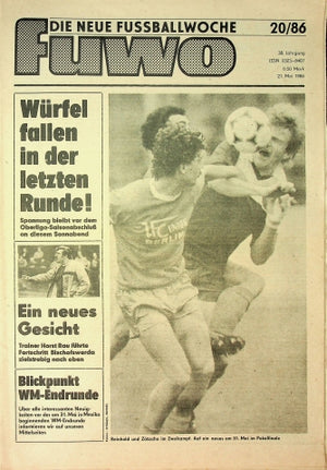 Fuwo Fussballwoche 20/1986