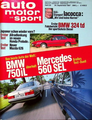 Auto Motor und Sport 20/1987